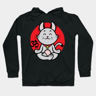 Yoga Cat Hoodie